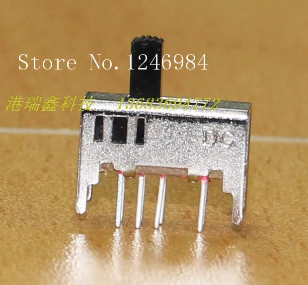 [SA]DC- DC electronic switch small toggle board dual power sliding SS-22H02--200pcs/lot | Обустройство дома