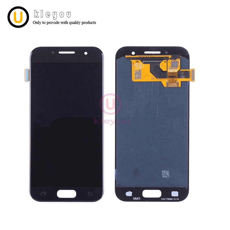 

A320 LCD screen For Samsung Galaxy A3 2017 A320 LCD Display Touch Screen Digitizer Panel Assembly TFT Not Adjust Brightness