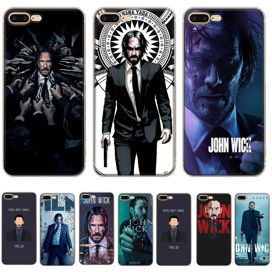

Phone Case Hard Cover for iPhone 11 Pro X XR XS Max iPhone 6 6s 7 8 Plus 5 5s SE Shell John Wick Shell
