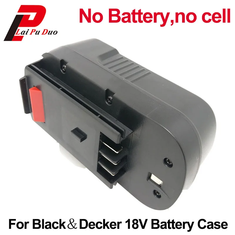 Чехол для аккумулятора Black & Decker пластиковый чехол Ni CD 18 В (без аккумулятора) A18 A1718