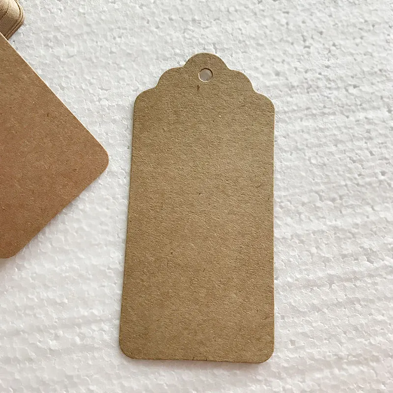 aliexpresscom buy 100pcs diy kraft paper blank tags