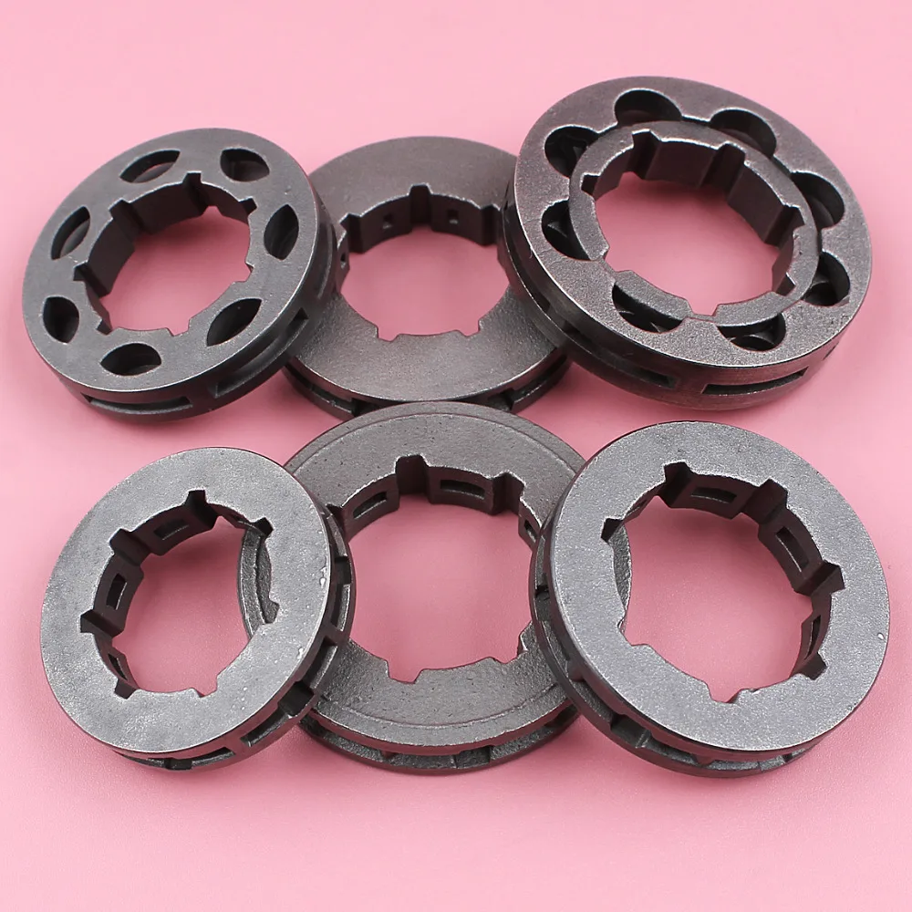 6PCS Rim Sprocket Set For Stihl Husqvarna Jonsered Partner Poulan Chainsaw Parts 6PCS Rim Sprocket Set For Stihl Husqvarna Jonsered Partner Poulan Chainsaw Parts