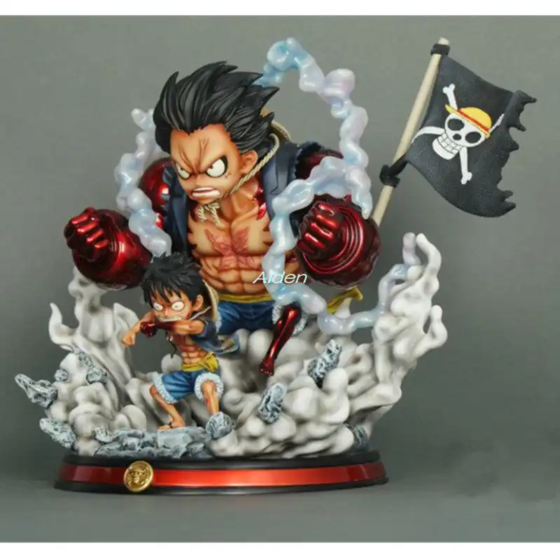 13 ワンピース像わら帽子海賊バストギア第四ルフィ全長肖像ダブルルフィgkアクションフィギュア玩具b1160 アクション トイ フィギュア Aliexpress