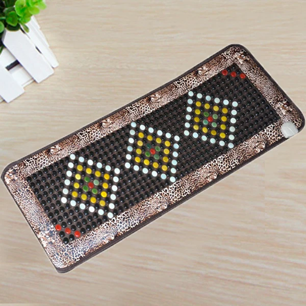 

Free Shipping Best Quality Leopard Design Jade Mat Jade Mattress Germanium Stone Mattress Heated Tourmaline Mat for Sale 2016