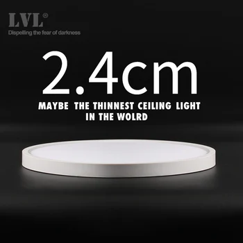 

Modern LED Ceiling Light 12W 18W 24W 32W 220V 5000K Kitchen Bedroom Bathroom Lamps Ultrathin Ceiling Lamp