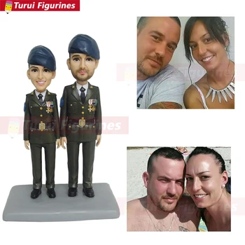

Military ranger figurines soldier mini statue with military uniform Custom bobblehead doll china bobblehead manufacture workshop
