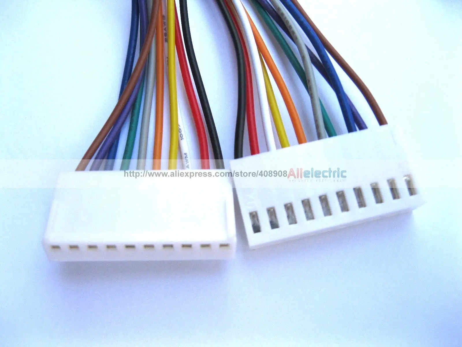 20 шт./лот 2510 2 54 мм Шаг 10 контактный разъем с 26AWG 300 кабель|lot lot|connector 10lot |