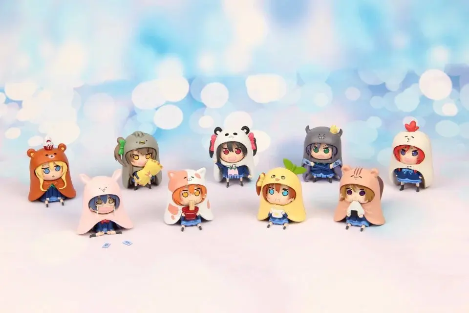 

NEW 9pcs/lot 8cm pvc Japanese anime figure Himouto! Umaru-chan action figure collectible model toys kids toys brinquedos