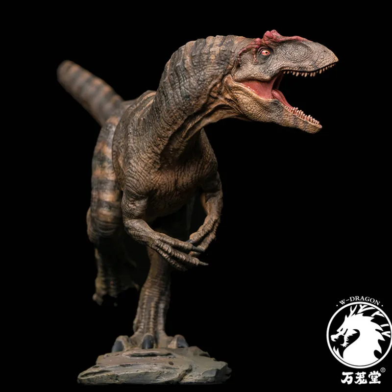 Тигр зерна окраски произведено достаринный Юрский Мир Allosaurus модель игрушки подарок украшения 1:35