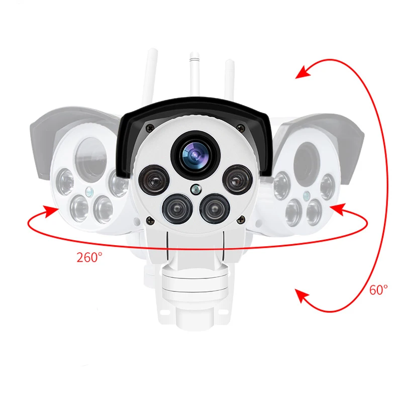 IP камера Wi Fi 1080P 4G 3G SIM PTZ 2 МП 7 13 5 мм кратный оптический зум|Камеры видеонаблюдения|