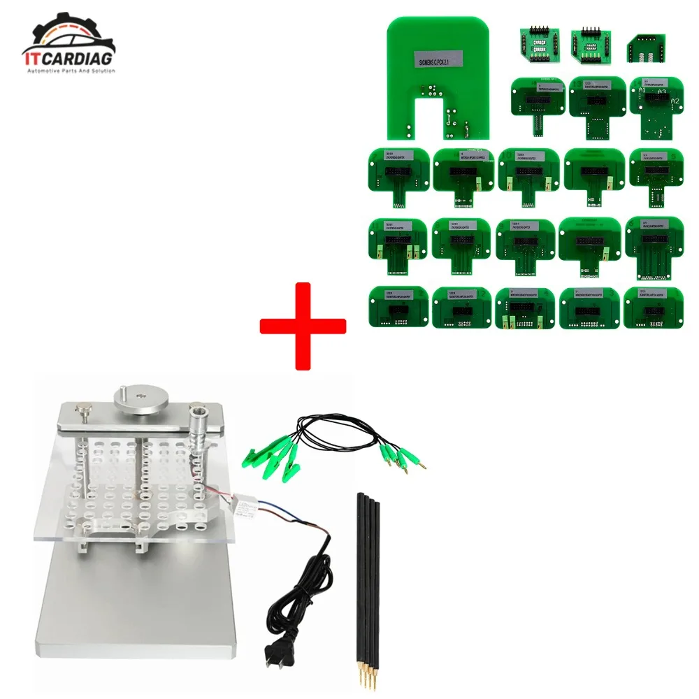 

LED FRAME With 4 Probe Pens 2 in 1 stainless BDM FRAME 22pcs BDM Adapter Fit For KTAG/KESS/Fgtech/BDM100 ECU Chip Tuning Tool