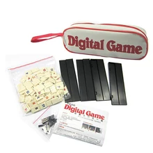 Передвижная портативная игра Rummikub Israel Mahjong цифровая настольная игра для 4 игроков родитель-ребенок интерактивные игрушки игры
