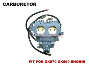 

Carburetor for GX670 GX690 4 Stroke Engine Generator. Water Pump.Snow Sweeper.Wood Chipper.Lawn Mower.Garden Tools Spare Parts