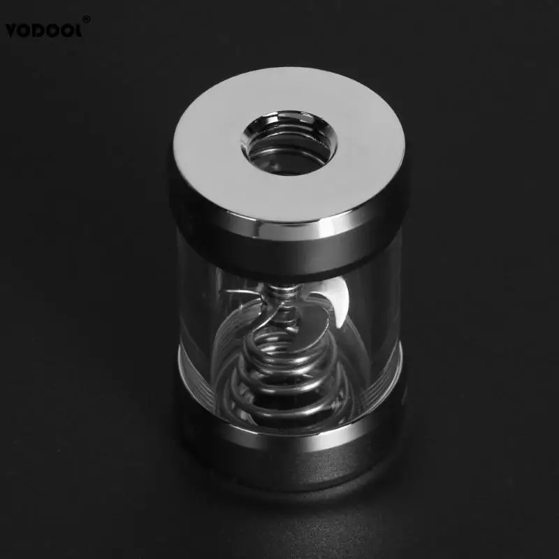 Aluminum G1//4 Computer Water Cooling Water Flow Meter Filter Metal Covers Water Cooling System Parts for Hard Tube White Other