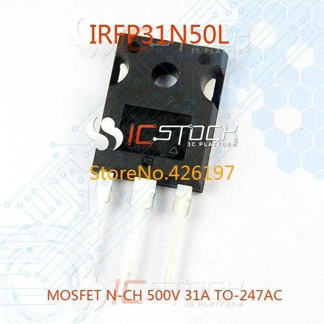 Irfp 31n50l Mosfet - Tipo N, 500v; 31a; To-247; | Cuotas Sin Interés - Foto 2