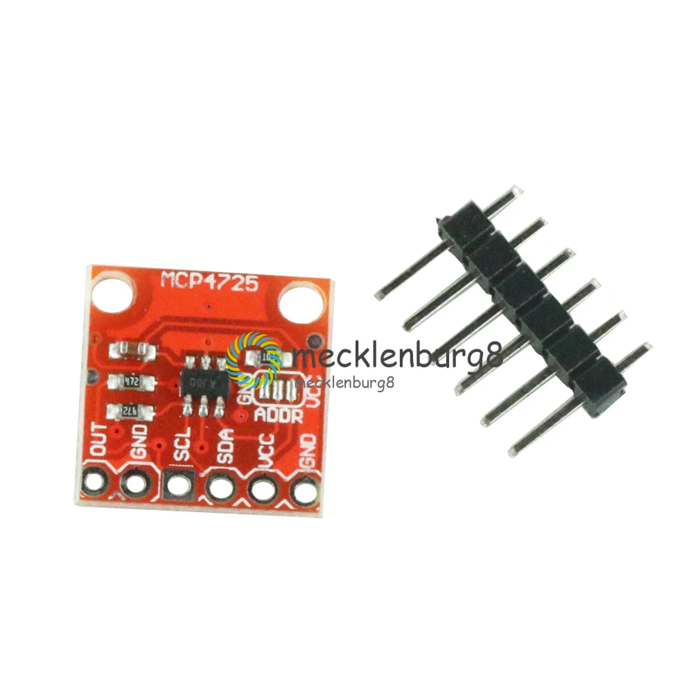 2 шт. MCP4725 I2C ЦАП модуль макетной платы 12 бит лучшее разрешение | Электроника