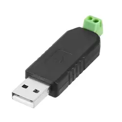 2018 Популярные Новые USB к RS485 USB-485 адаптер конвертер Поддержка для Win7 XP Vista, для Linux для Mac OS черный с зеленым