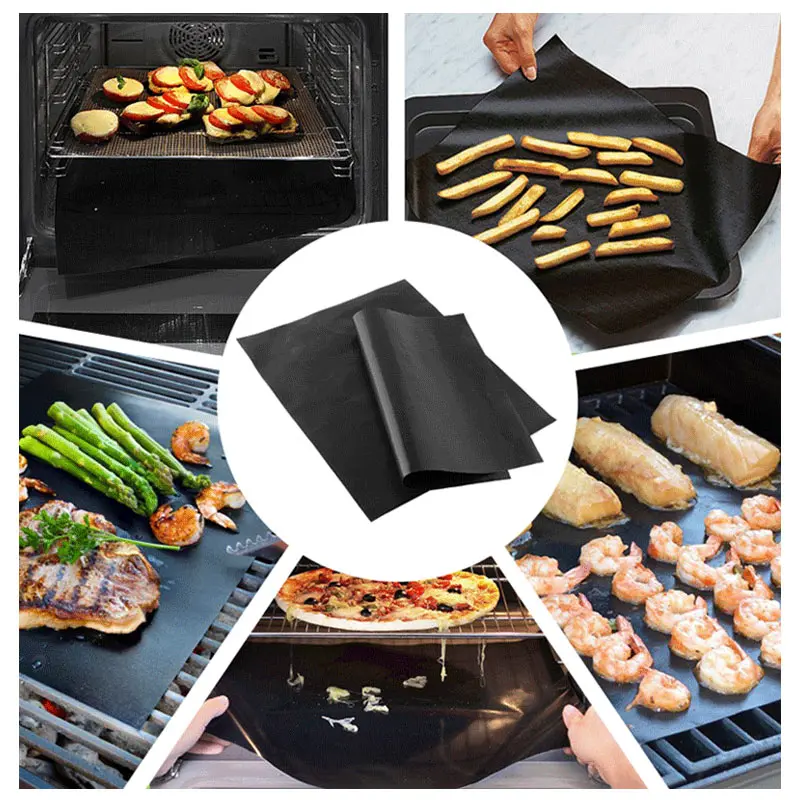 Dodolife Grill Mat New Heat Resistant Barbecue Baking Liners Reusable