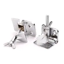 2 pièces en alliage de Zinc argent sérigraphie pinces charnière pince papillon charnière pince pour bricolage fixation écrans outil