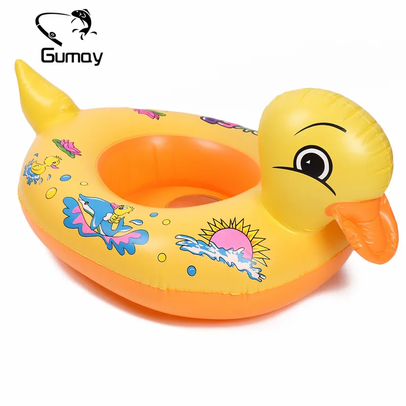 Buy Gumay 1pc Cute Yellow Duck Swimming Ring Kids Baby