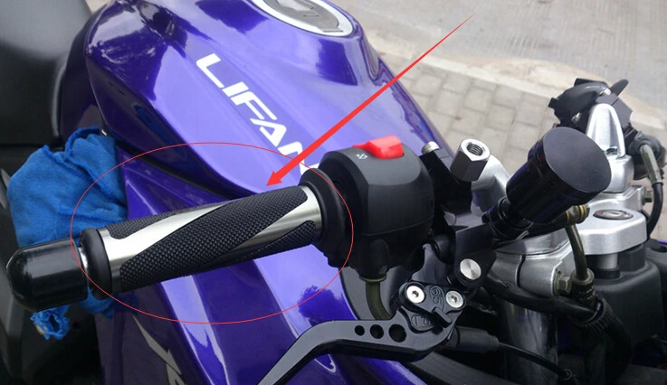 Starpad для Kawasaki K-основе для Honda Suzuki мотоцикл руль ленты алюминиевая ручка комплекты дроссельной заслонки масленка