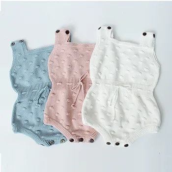 

Baby Knitted Clothes Autumn Knit Baby Rompers Girl Cardigan Baby Girl Romper Boys Jumpsuit Overall Newnborn Infant Baby Clothes