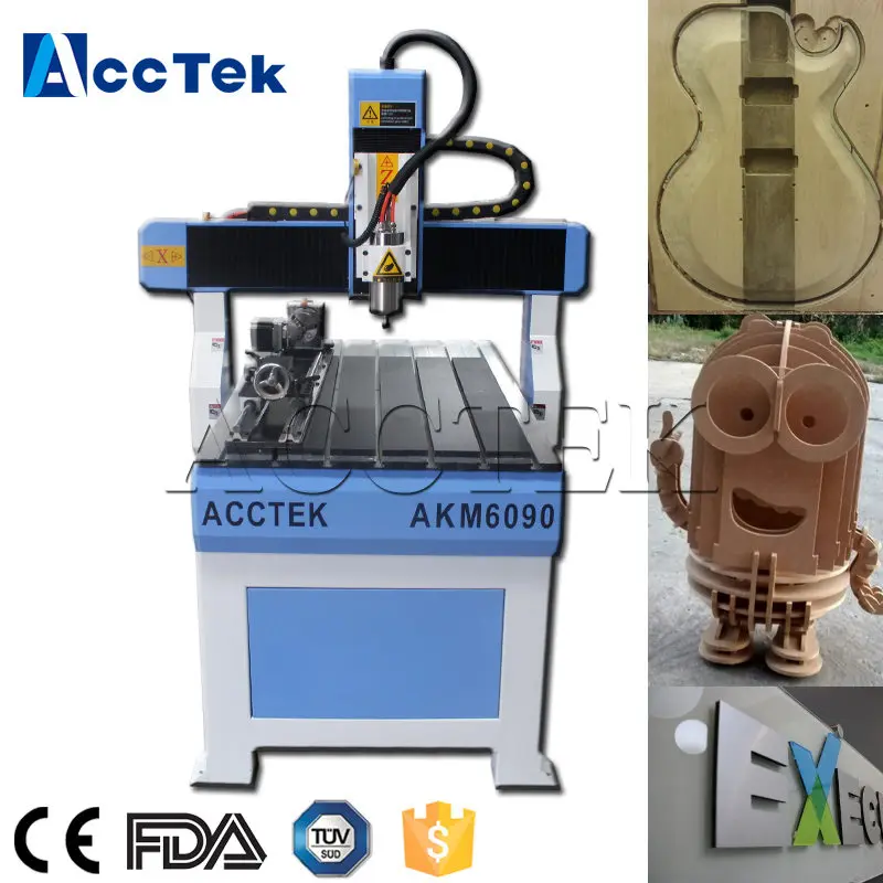 Китай дешевые горячие продажи маршрутизатор cnc 6090 алюминий дерево камень медь