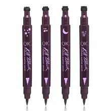 Подводка для глаз водостойкий Стойкий черный цвет легко носить быстро/быстро сухой подводка для глаз карандаш ручка натуральный макияж для глаз