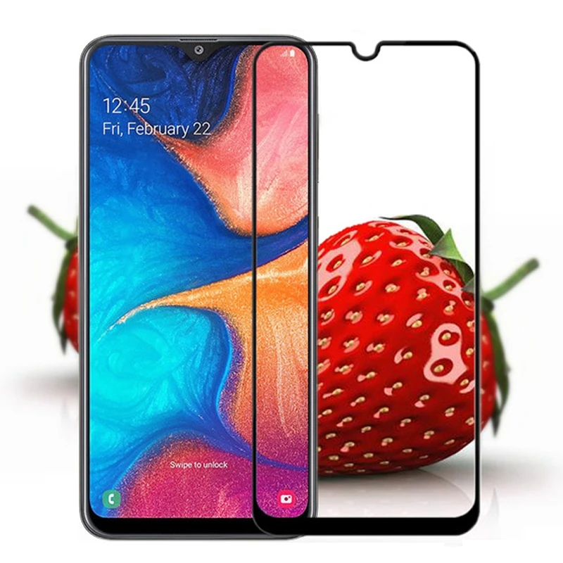 3D полное клеевое закаленное стекло для Samsung Galaxy A20 A20E покрытие экрана Защитная