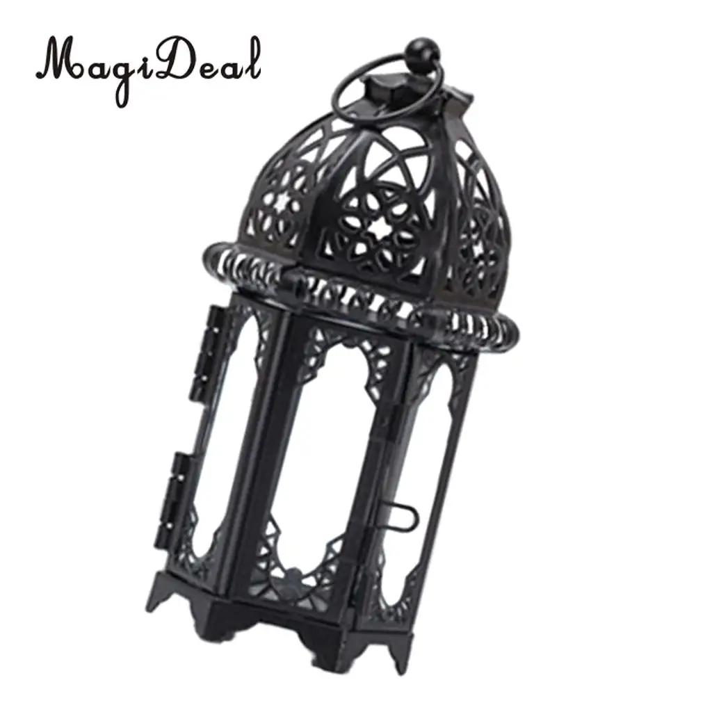Vintage Moroccan Style Candle Lantern Tealight Candle Holder Indoors Outdoors Events Party Christmas Wedding Decor