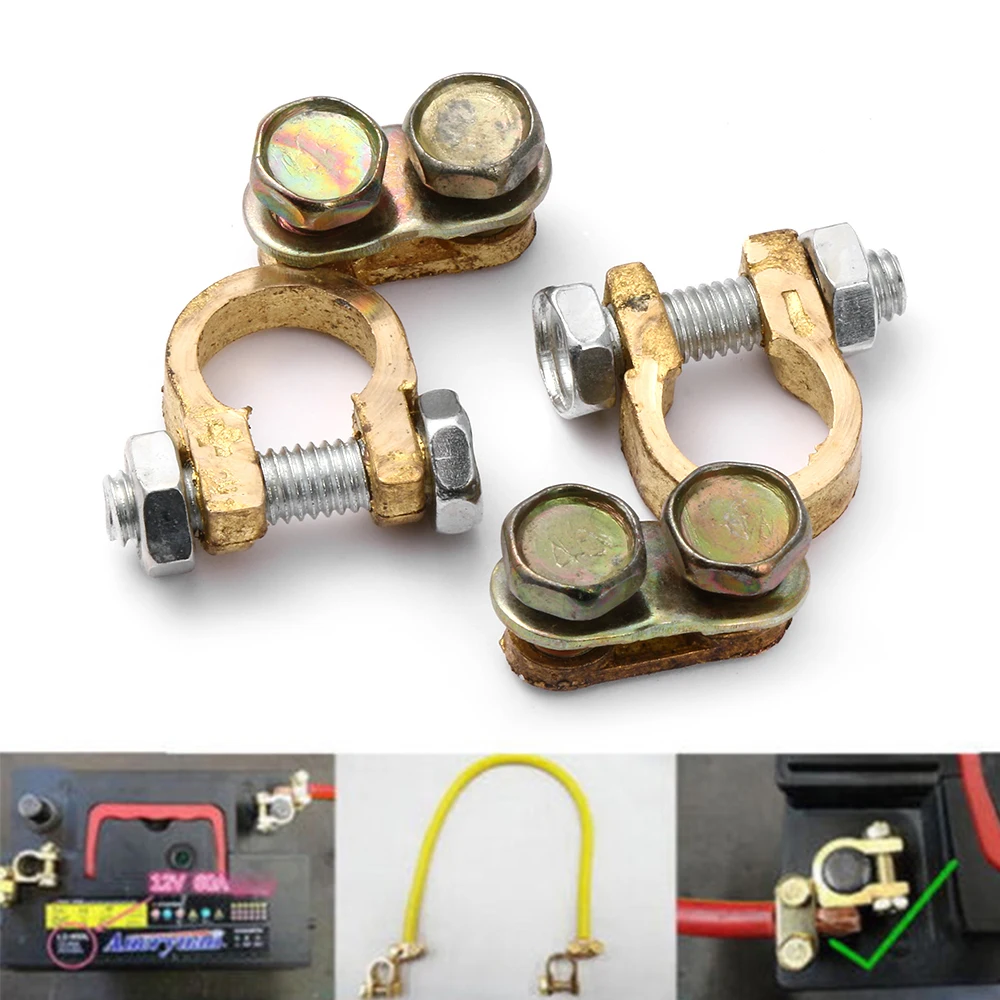 2Pcs/set Auto Car Replacement Battery Terminal Motorcycle ...