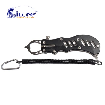 

iLure 2017 New Fishing Grip Aluminum Body 165g Fish Grip with Scale 15KG Max Load Fish Lip Control Fishing Tool 3 Colors Pesca