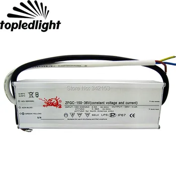 

IP67 Waterproof Lighting Transformers 26-36V 4.2A 150W High Power Constant Current Led Driver For High Power Led Lamp Light
