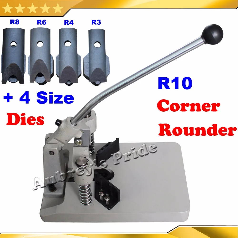 

Free Shipping Metal Radius R3, R4,R6,R8,R10 5Blades All Metal ID Business Criedit PVC Paper Card Corner Rounder Cutter
