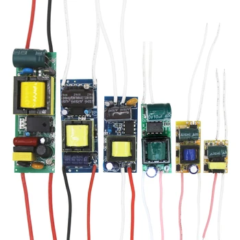 

10PCS 1-36W LED Driver AC90-265V Drive Power Supply Lighting Transformers Built-in Driving Constant Current 240-300mA for Lamp