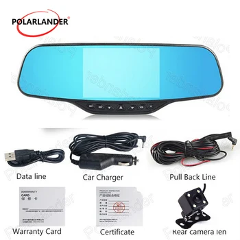 

Car DVR 4.3 Inch Dual Lens New Full 1080P Car Digital Video Recorder Night Vision New Fashion 2016 hot sale