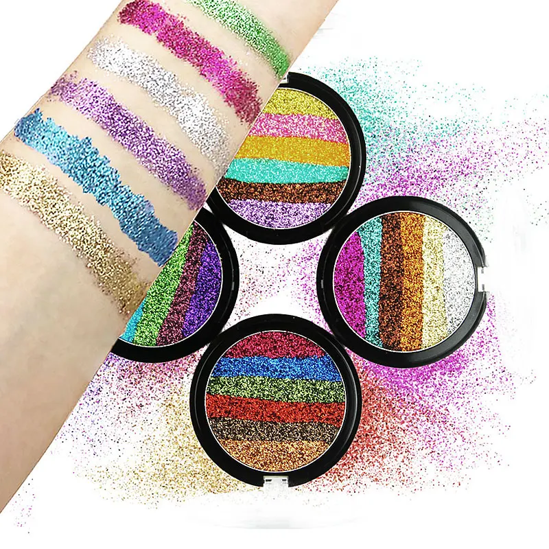 30 Tattoo Mixed Colors Glitter Loose Powder Eyeshadow Eye Shadow Cosmetics Salon | Glitter 