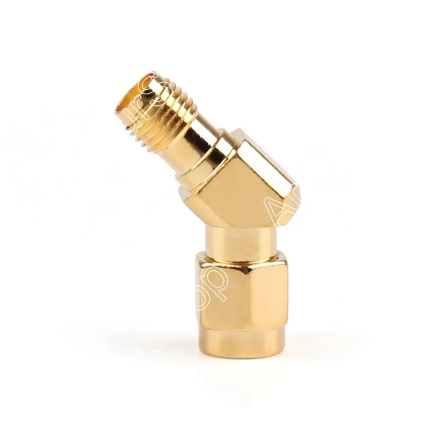 

Areyourshop 1Pcs 10Pcs SMA Male to SMA Female 45 Degree 135 Degree Adapter Connector For FPV Goggle Antenna