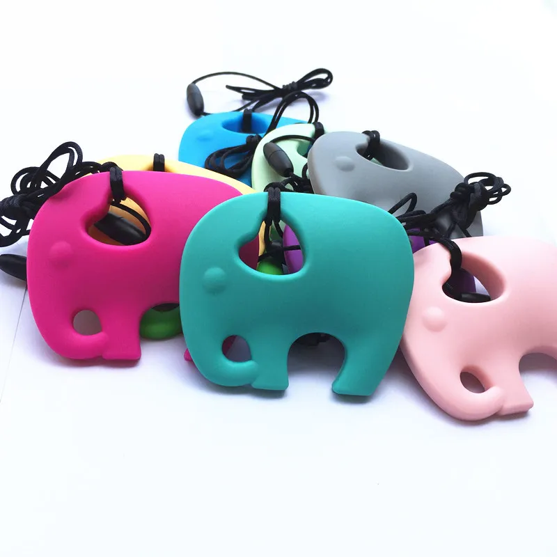 2 шт. Силиконовые Прорезыватели для зубов в виде слона|baby teething|baby teether teethingbaby |
