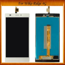 High Quality For Wiko Ridge 4G LCD+Touch Screen Assembly Digiziter Replacement LCD Display IN Stock ridge gourd seed quality