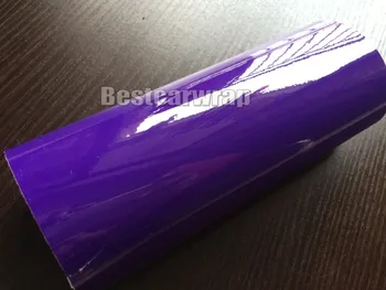

Glossy Purple Vinyl Wrap with air bubble Free Shiny Purple gloss Car Wrap Film Foil 3 layer Car stickers Size:1.52*30M/Roll