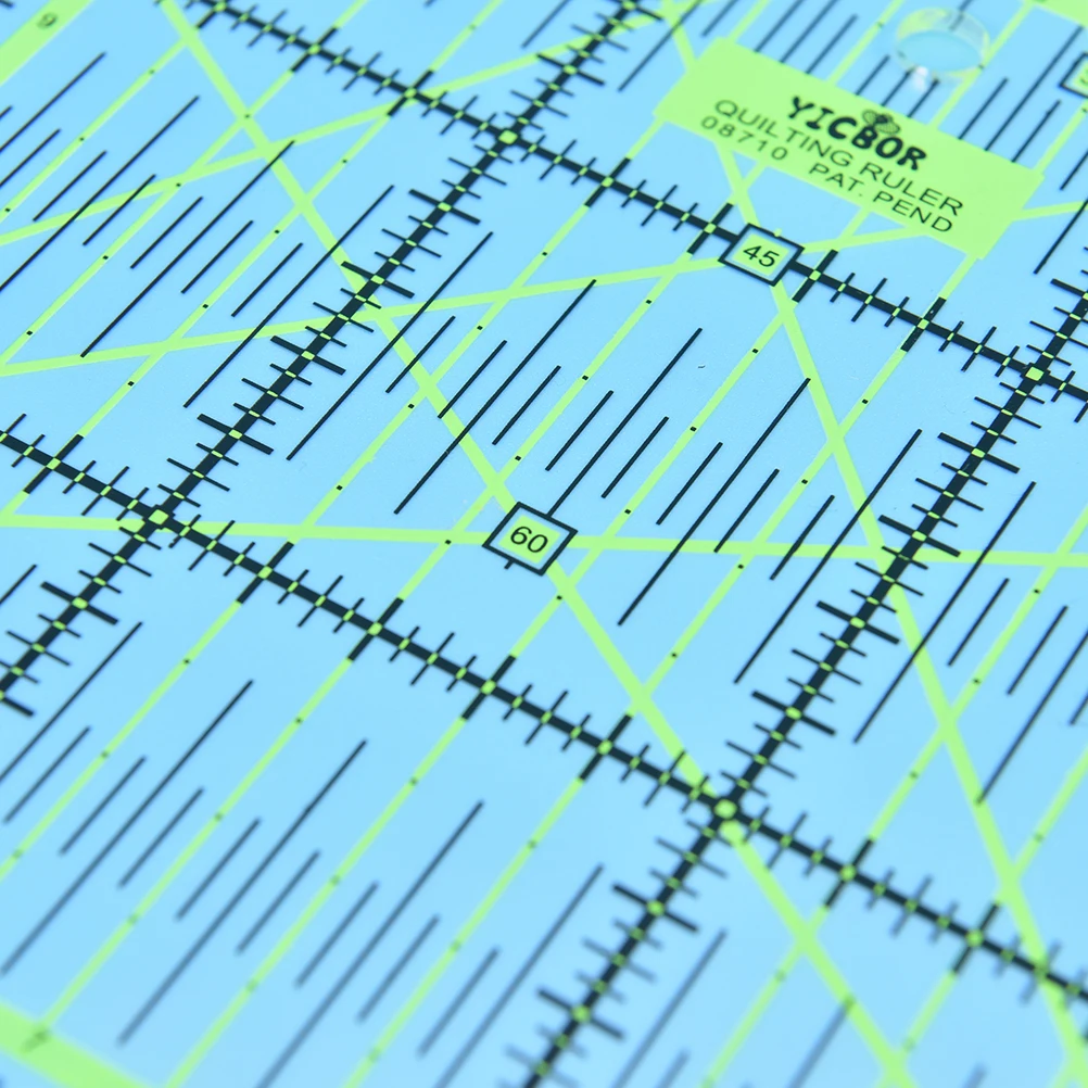 1 шт. 15*15 см разноцветная линейка квилтинга инструменты высококачественная