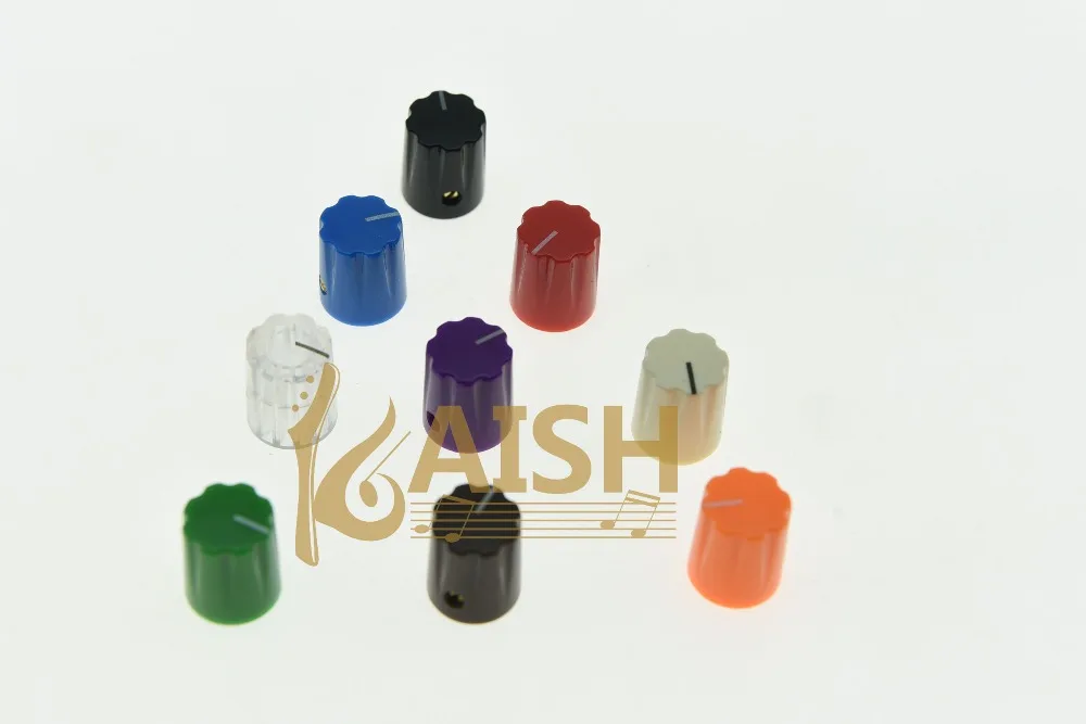 KAISH 10x Guitar Amp Effect Pedal Knobs 1/4 KAISH 10x Guitar Amp Effect Pedal Knobs 1/4