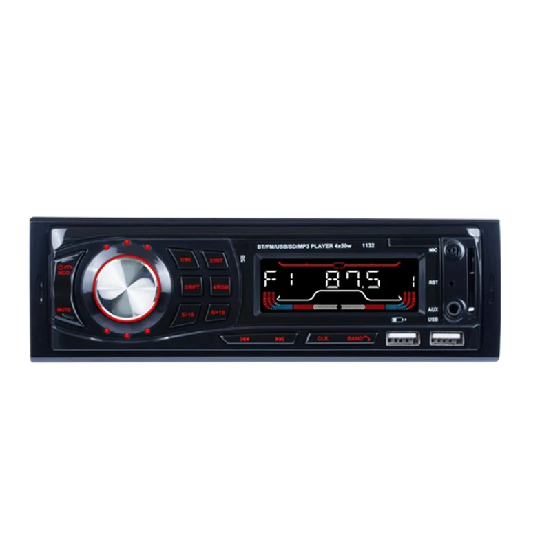 

Car Mp3 Player Dc 12-30V 4x60W Smart Bluetooth Auto Audio 2 Usb 1132