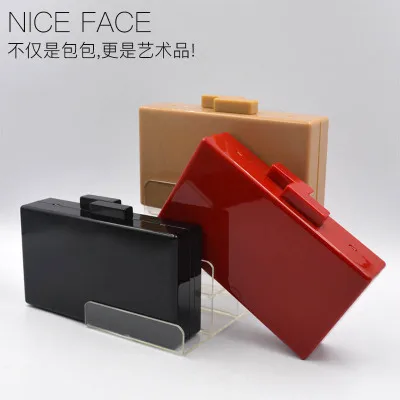 

2018 New Rectangular Round Jelly Solid Color Dinner Bag Small Bag Chain Party Shoulder Messenger Handbags