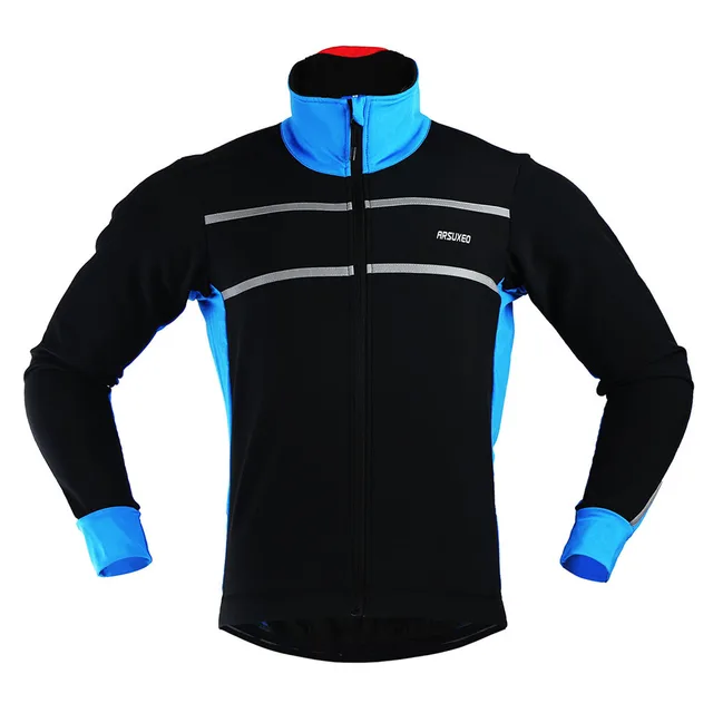 Men's Winter Men's Cycling Jacket Waterproof Windproof Thermal Fleece