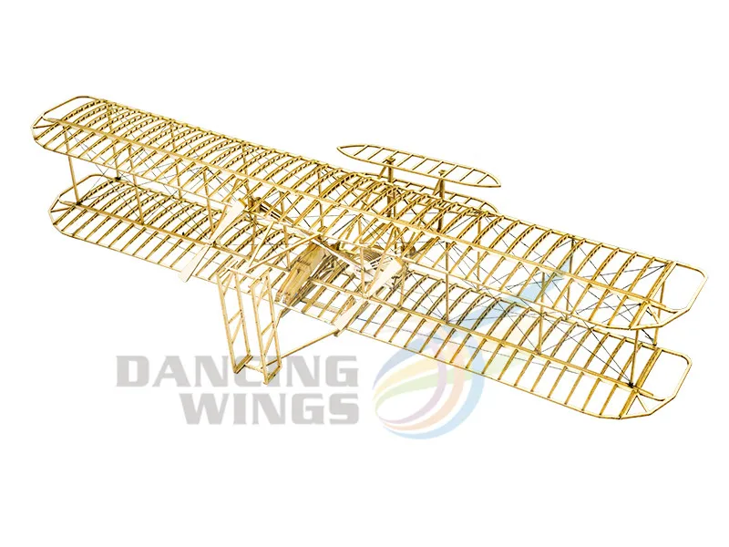 3D Набор для изготовления деревянных изделий-Wright Brothers Flyer модель самолета для создания, идеальная 3D деревянная головоломка DIY игрушка для взрослых