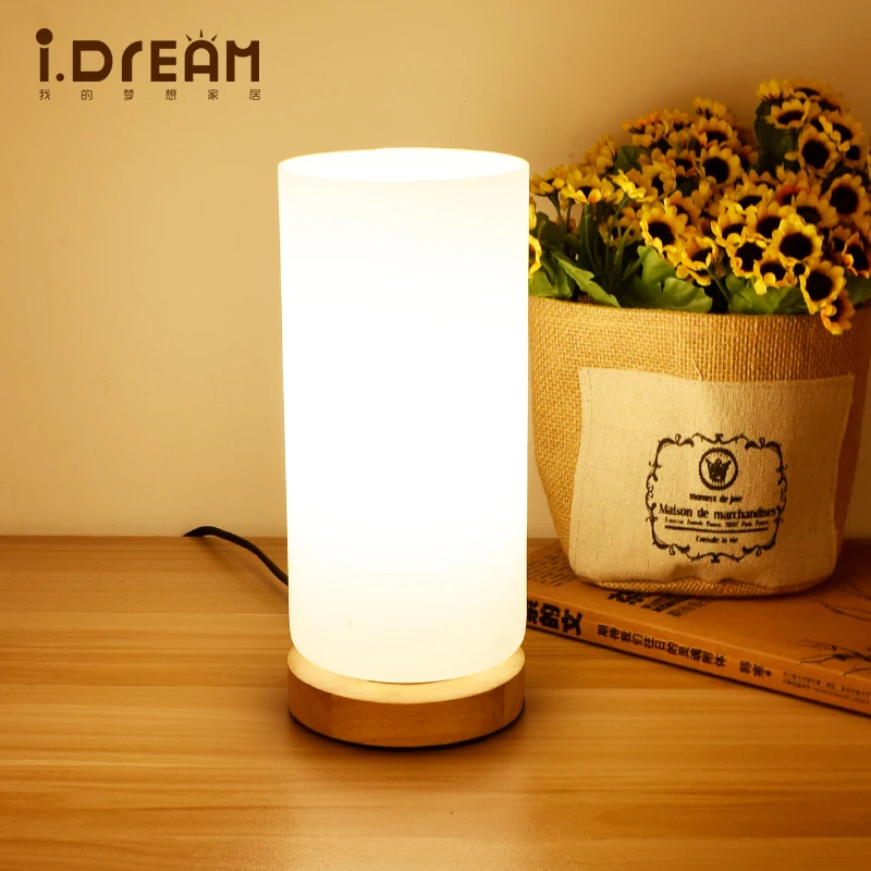 small and exquisite Designer's Store Table Lamp Glass shade lamp table Light bedroom bedside | Освещение