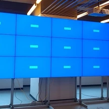 Напольный стенд ЖК дисплей Сращивание видео стены 5x3 hdmi 46 ''lcd Видео стены видеонаблюдения монитор дисплей
