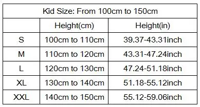 kid size